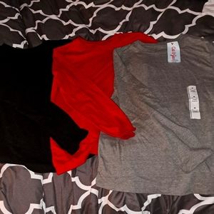 3 pair Boys Long sleeve Tee bundle